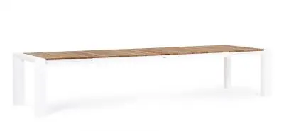 Tavolo allungabile Cameron Bizzotto Bianco 253/319/384 x 110 cm