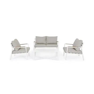 Set salotto Santorini Ambra Garden bianco