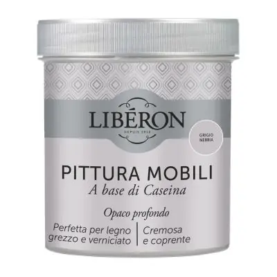 Pittura Mobili Liberon 500ml Grigio Nebbia