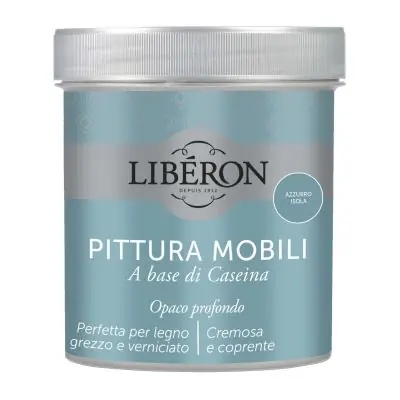 Pittura Mobili Liberon 500ml Azzurro Isola