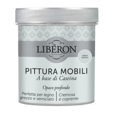 Pittura Mobili Liberon 500ml Grigio Nuvola