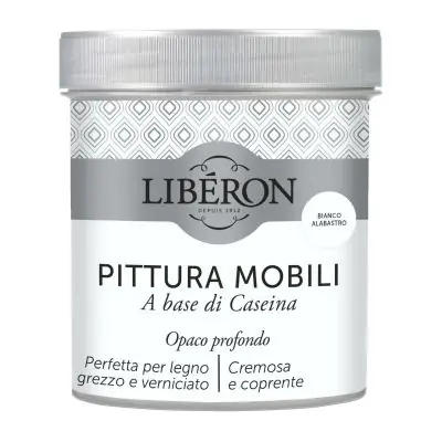 Pittura Mobili Liberon 500ml Bianco Alabastro