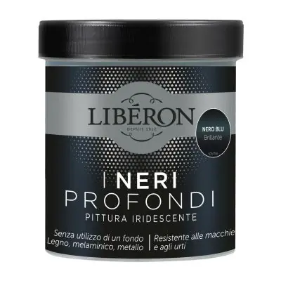 Pittura Iridescente Liberon I Neri Profondi 500ml Nero Blu Brillante