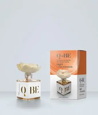 Diffusore Gea Q.Be Fiore 100ml Fiori d‘Arancio