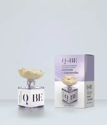 Diffusore Gea Q.Be Fiore 100ml Lavanda e Camomilla