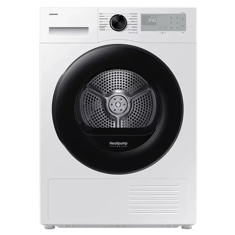 Asciugatrice Crystal EcoDry 9 Kg DV90DG52A0AHET Samsung