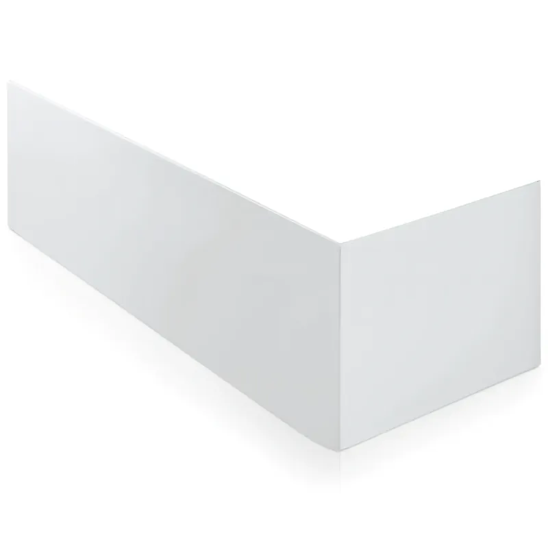 Pannello frontale laterale bianco guscio vasca Nubea 6J Glass