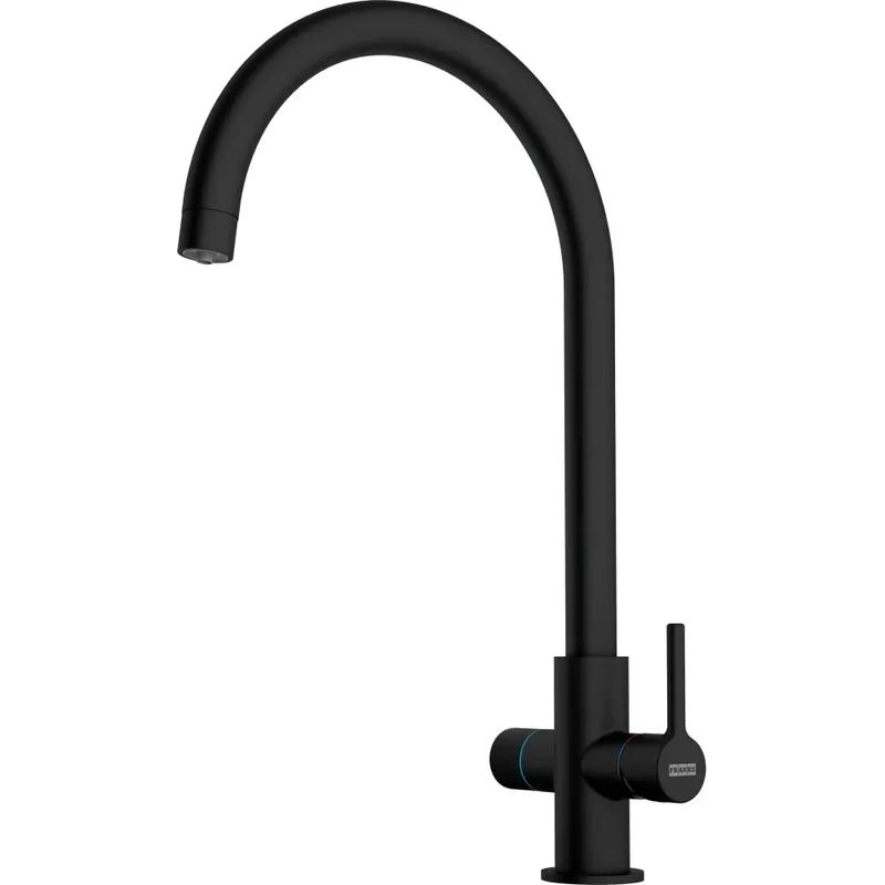 Miscelatore tripla via per filtrazione acqua Lina Clear Water 2.0 J black matt Franke