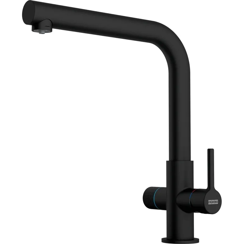 Miscelatore tripla via per filtrazione acqua Lina Clear Water 2.0 L black matt Franke