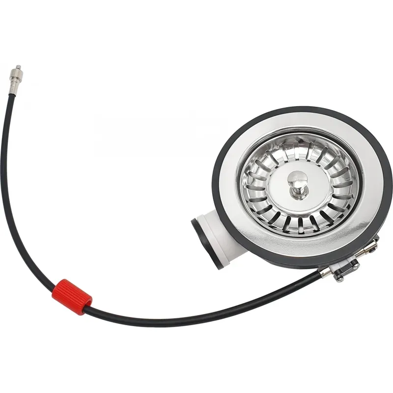 Scarico automatico standard cromato lavelli acciaio inox per saltarello Franke