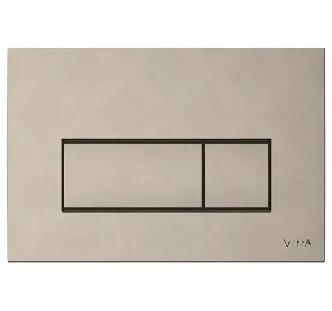 Placca di Comando WC con doppio pulsante VitrA Root Square