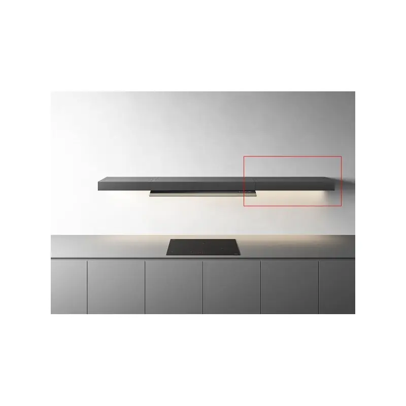 PRONTA CONSEGNA - Falmec Modulo accessorio Shelf finitura nero da 90 cm