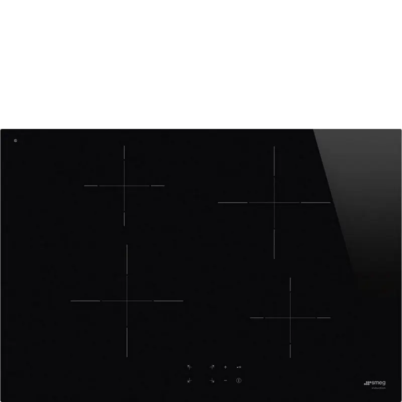 PRONTA CONSEGNA - Smeg Piano cottura a induzione SI2741D in vetroceramica finitura nero da 75 cm - IN PROMOZIONE FINO AL 30/06