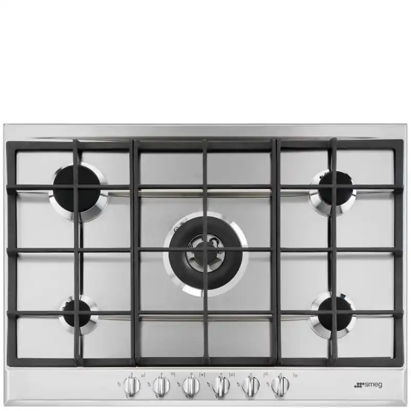 PRONTA CONSEGNA - Smeg Piano cottura a gas P272XGH finitura inox da 72.5cm - IN PROMOZIONE FINO AL 30/06