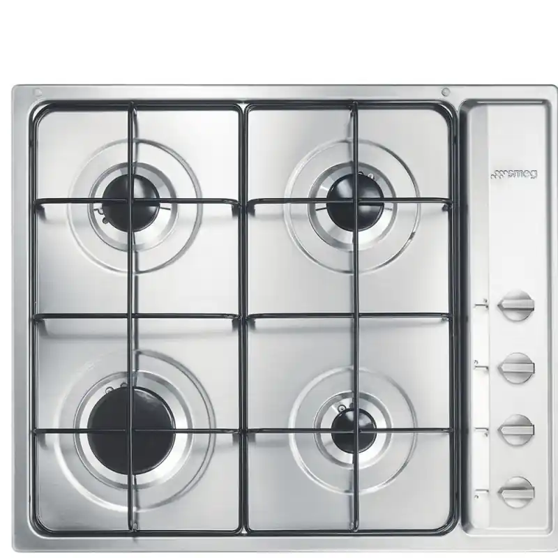 PRONTA CONSEGNA - Smeg Piano cottura a gas S64S finitura inox da 60cm - IN PROMOZIONE FINO AL 30/06