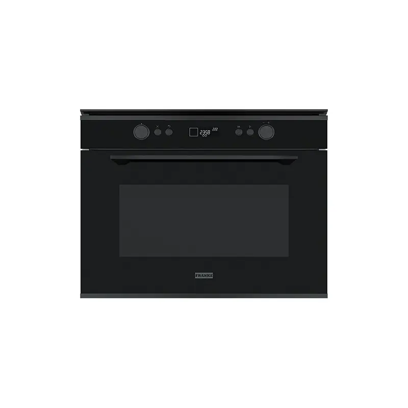 PRONTA CONSEGNA - Franke: Forno microonde Mythos FMY 45 MW BK 131.0632.660 finitura black steel da 60 cm