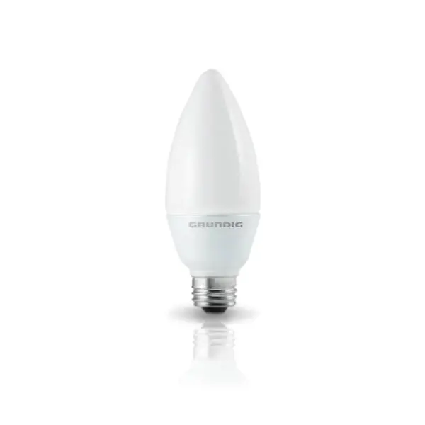 Grundig Lampadina a Risparmio Energetico Candle Classic 8W E27 luce calda