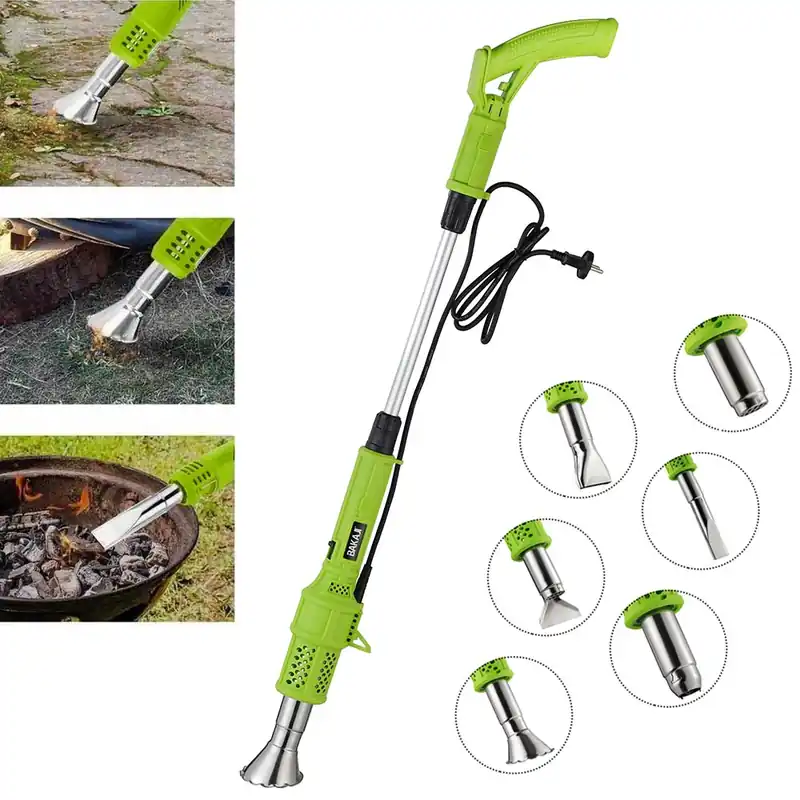 Bruciatore Erba Elettrico 2000W 230V Diserbante Termico Per Erbacce 80\\/600 Gradi