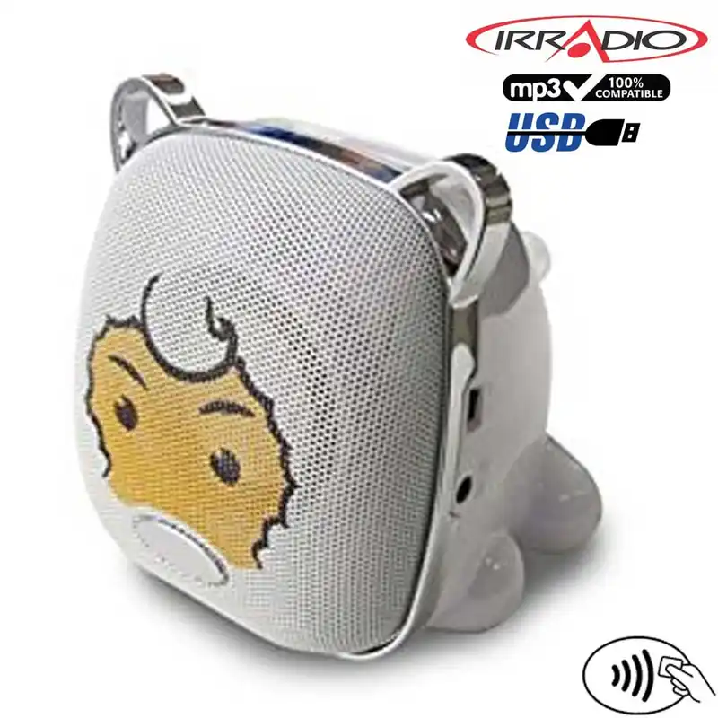 IRRADIO Wild Pet Diffusore Cassa Portatile Radio FM Riproduttore MP3 USB\\/SD