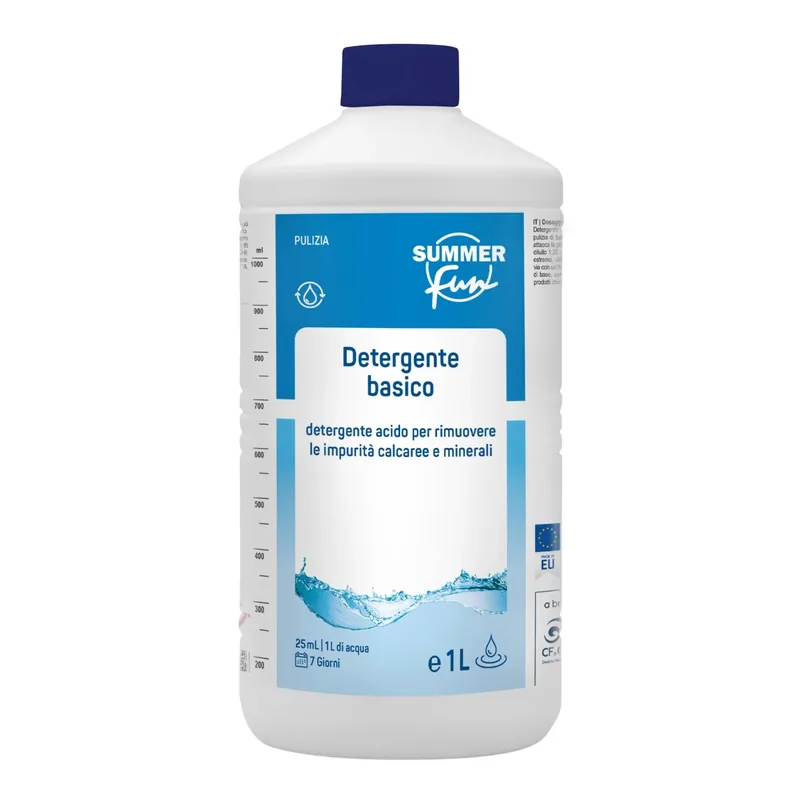 Detergente bordi sgrassatore linea galleggiamento per piscina 1 lt