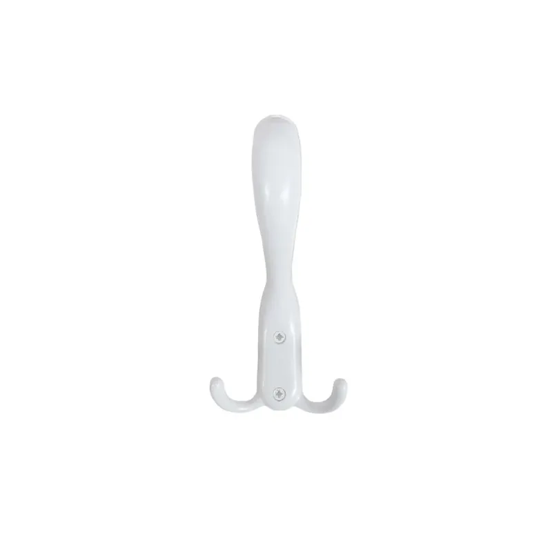 Appendi abiti in plastica bianco L 7,5 x H 17 x P 8 cm