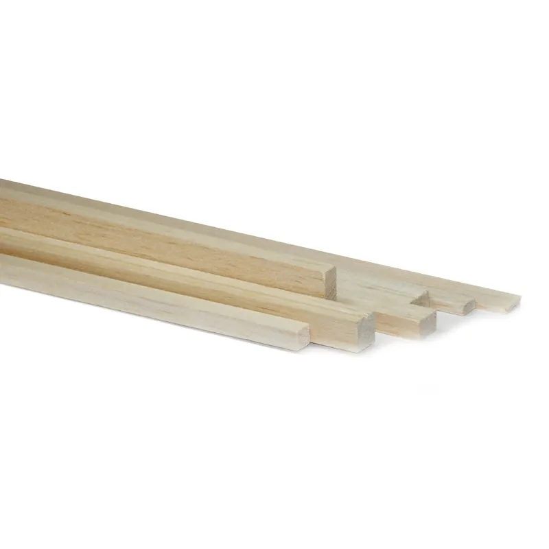 Listello di ayous 15x15x1000 mm