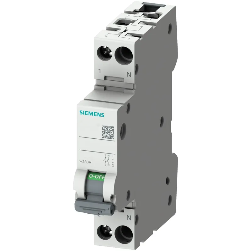 Interruttore magnetotermico compatto 1P+N C4 4500A 1UM