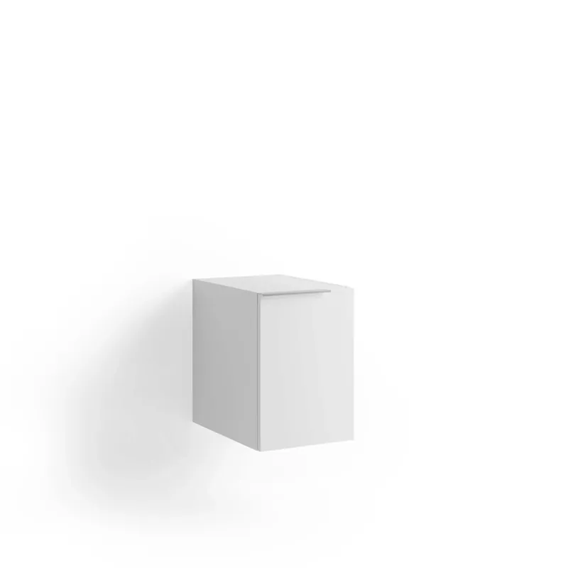 Mobile bagno base sospesa Caren 1 anta 50x35x45,8 cm acero