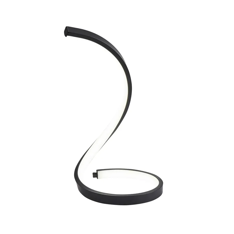 Lampada da tavolo nera Wendy LED 14W 4500K