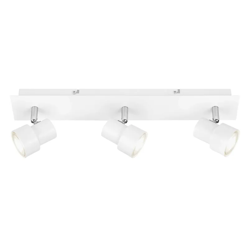 Barra LED GU10 Rock bianco 5W 460 lumen 3 spot