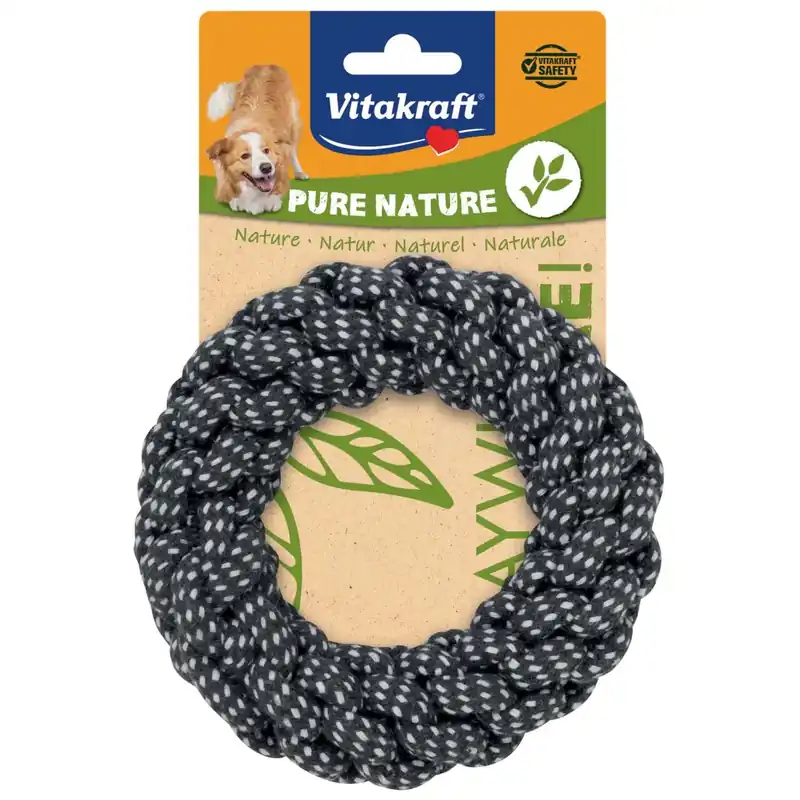 Gioco per cani Vitakraft Pure Nature anello in corda