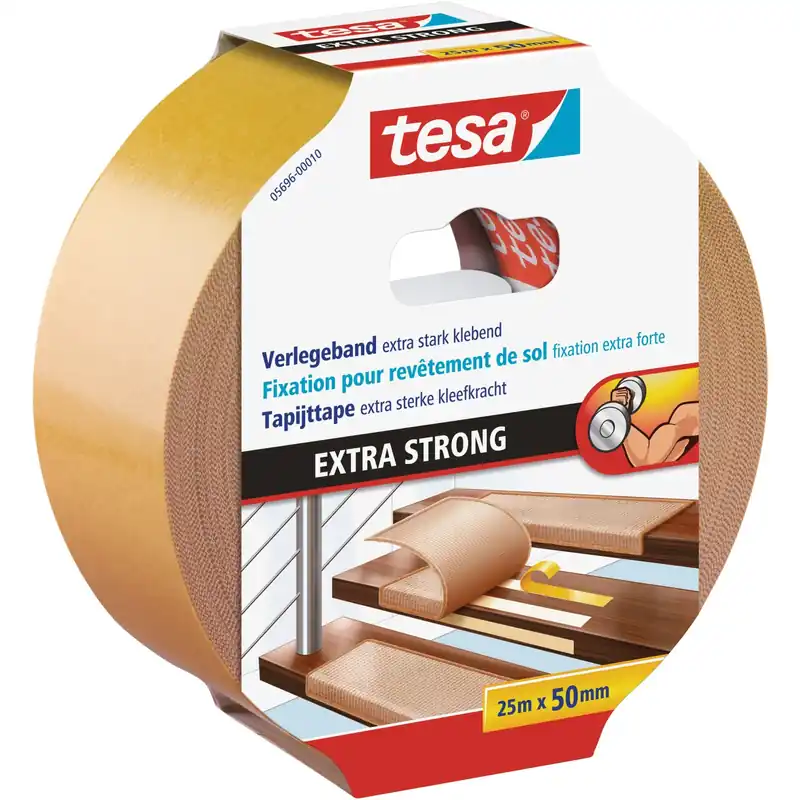 Nastro biadesivo per pavimento Tesa 50 mm x 25 m