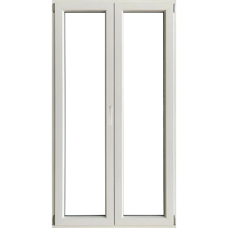 Porta finestra 2 ante sx pvc 120x220 cm