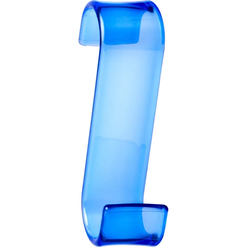 Appendiabiti Merlino in plastica azzurro