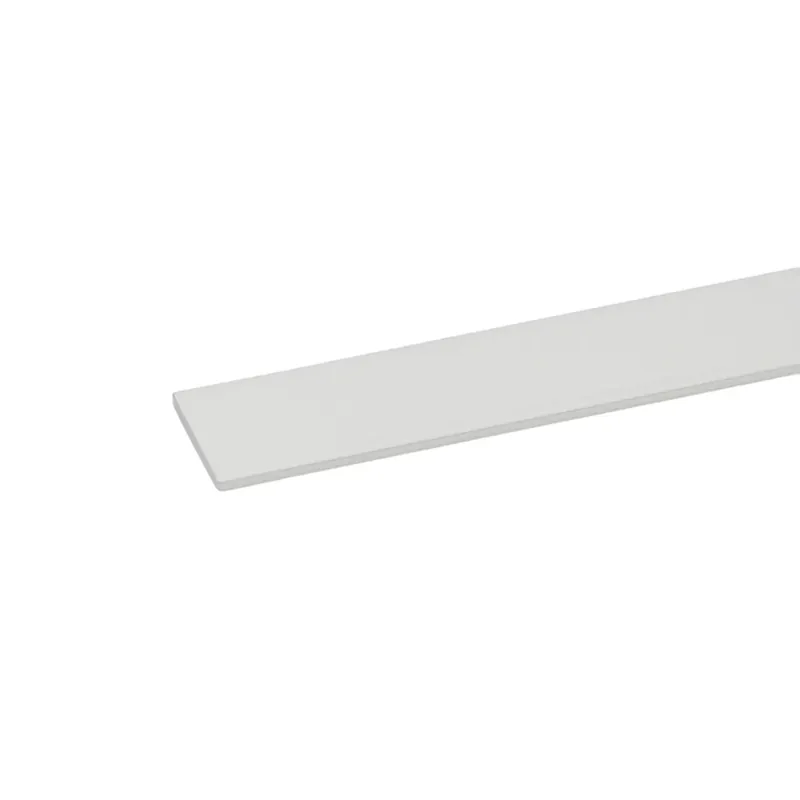 Profilo piatto 2 m 30x2 mm alluminio bianco
