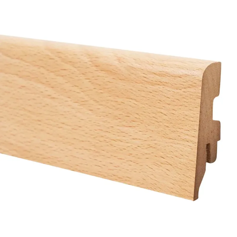 Battiscopa in rovere 60 mm x 20 mm Lunghezza 2600 mm