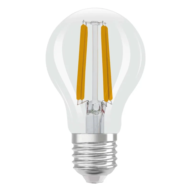 Lampadina LED E27 a goccia Super Efficient Osram 1055 lm bianco caldo trasp.