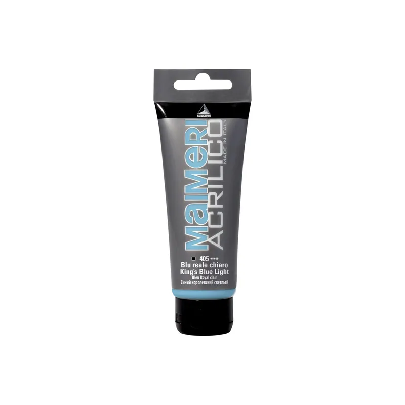 Acrilico blu reale chiaro 75 ml