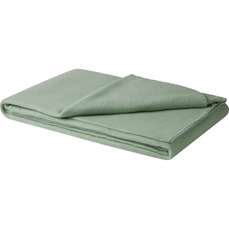 Coperta in pile Uni 130x160 cm Verde