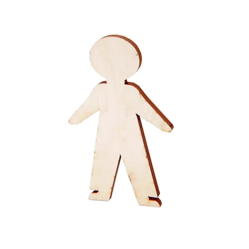 Sagoma in legno bimbo 8x12x0,6 cm