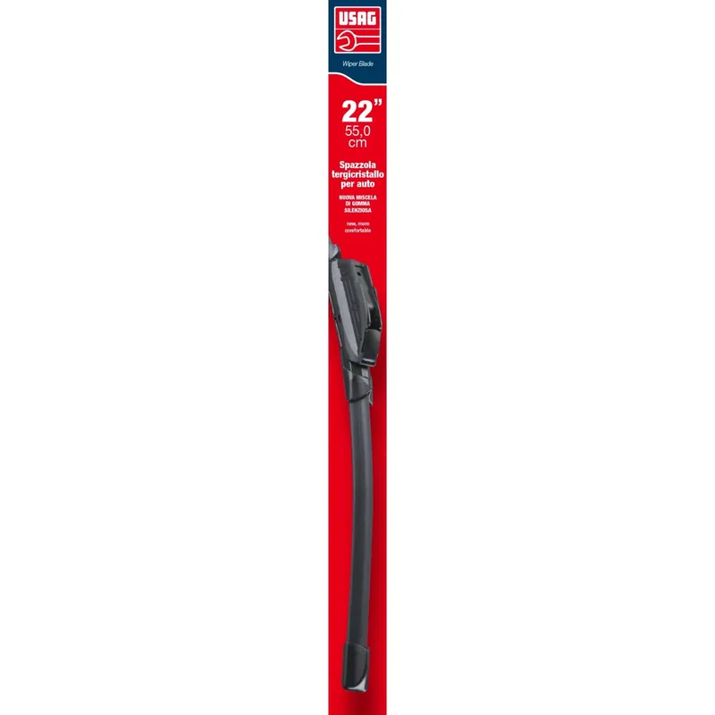 Spazzola tergicristallo singola Usag 22"-55 cm