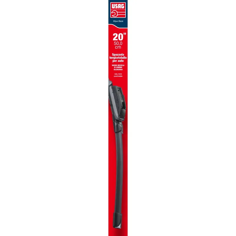 Spazzola tergicristallo singola Usag 20"-50 cm