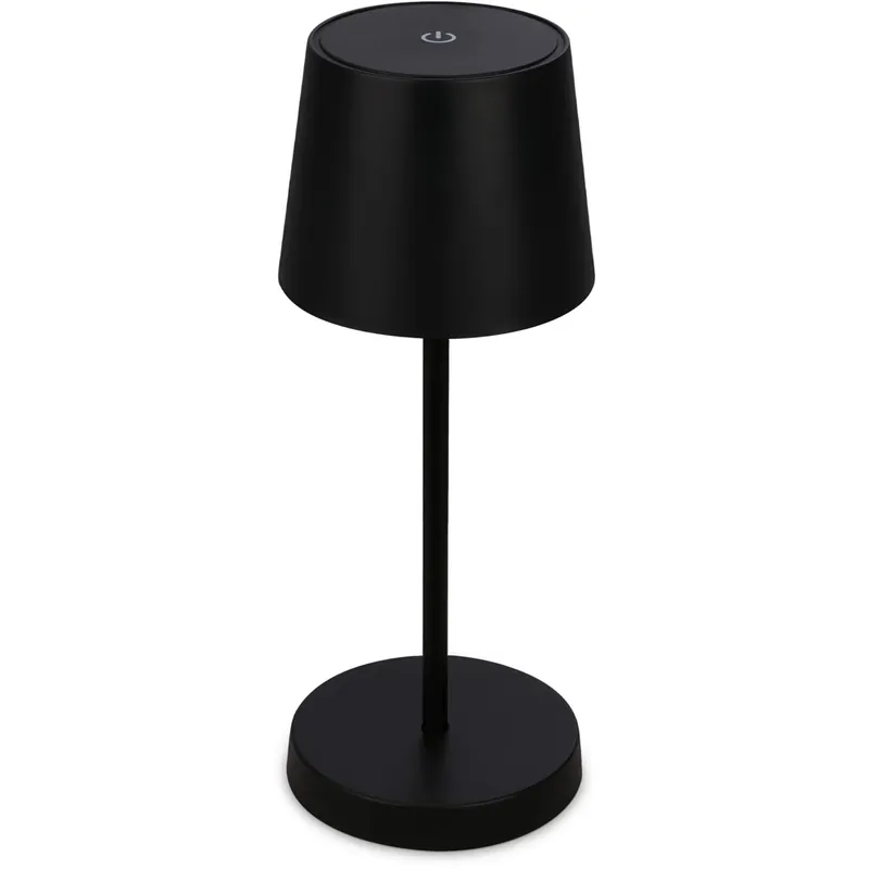 Lampada da tavolo LED Piha 150 lm bianco caldo Ø 10,5 x 26 cm nero