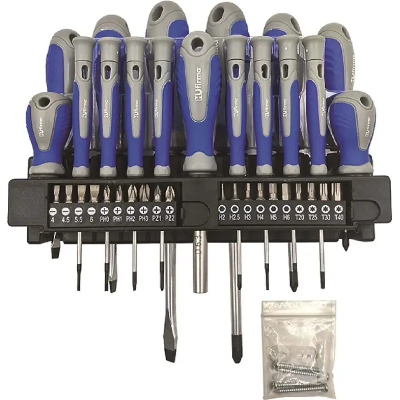 Set cacciaviti e inserti 37 pz