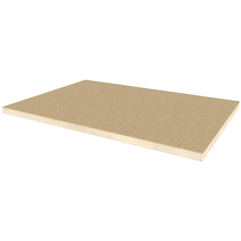 Pavimento in legno per modulo semi-abitabile H450xL480xP348 cm 15 m²