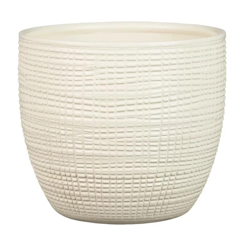 Portavaso da interno Scheurich 866 Ø 19 cm Vainilla