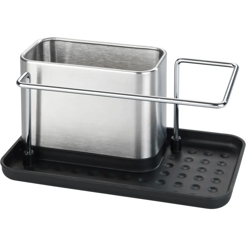 Organizer lavello cucina in acciaio inox WENKO Orio