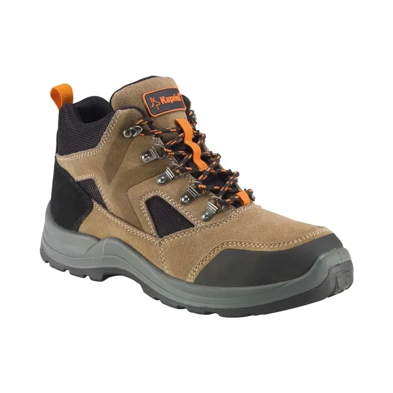 Scarpa antinfortunistica alta Sioux marrone chiaro tg 44