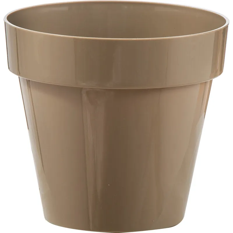 Vaso Standard tortora in plastica 17 cm