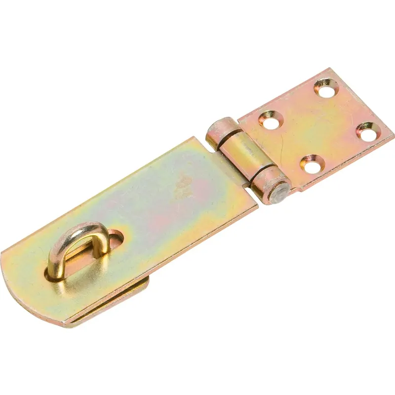 Chiusura di sicurezza zincato 85x35 mm giallo
